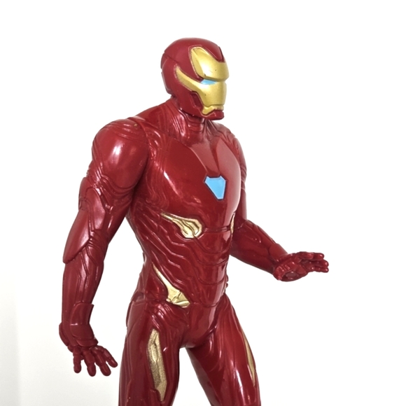 2017 Marvel Hasbro Iron Man Avengers Action Figure Toy, 6", Moving Arms, Rare - Picture 9 of 12
